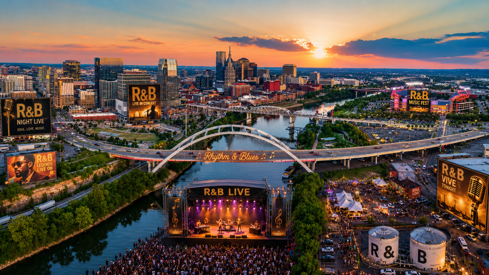 R&B Concerts in Nashville 2026-2027